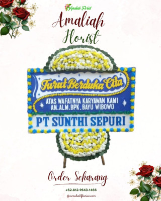 Papan Bunga Duka di Barito Timur