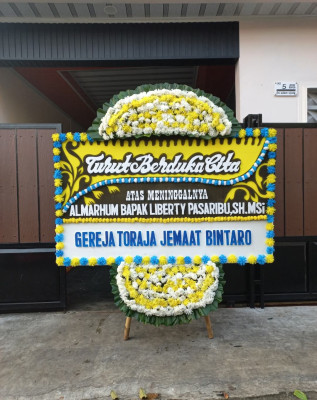 Papan Bunga Duka di Barito Timur