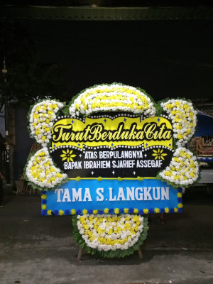 Papan Bunga Duka di Barito Timur